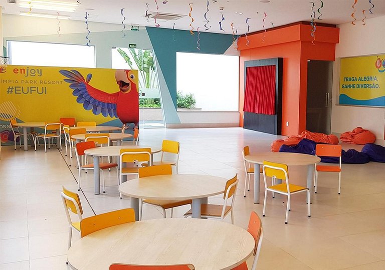 Resort Olímpia Park - Apartamento - Olímpia/SP