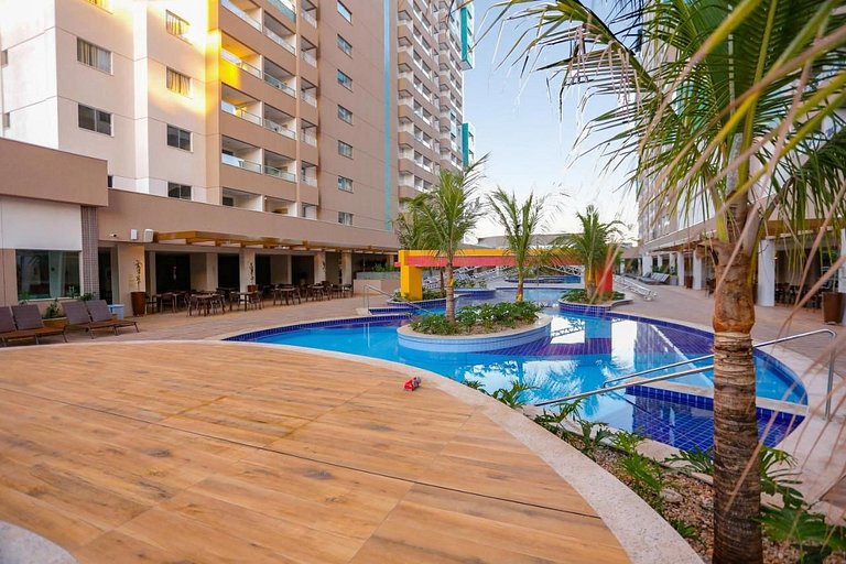 Ampla Suíte Familiar no Olímpia Park Resort