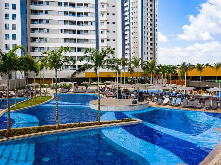 Aconchegante Suíte no Solar das Águas Park Resort