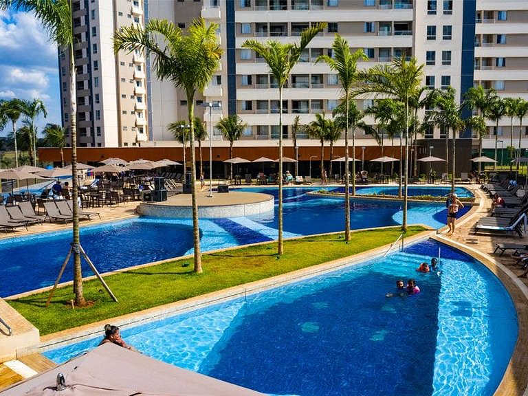 Resort Solar das Águas - Apartamento - Olímpia/SP