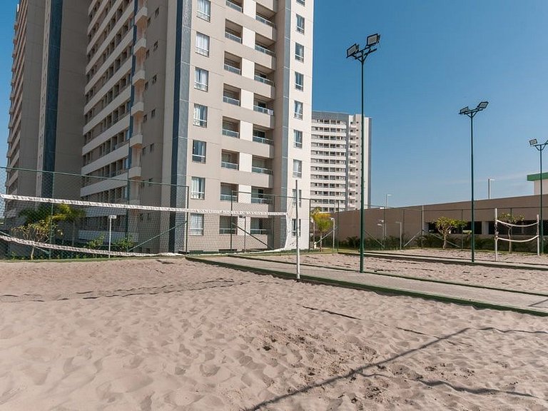 Espaçosa Suíte Familiar no Solar das Águas Park Resort