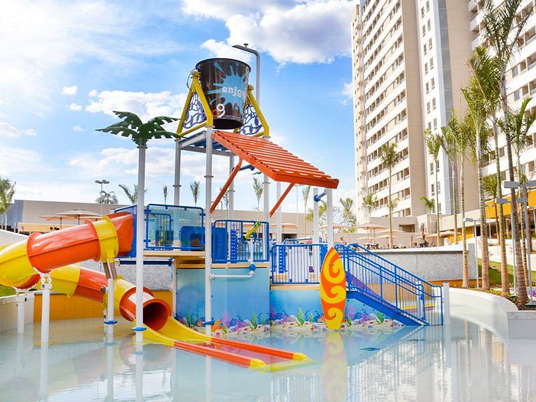 Resort Solar das Águas - Apartamento - Olímpia/SP