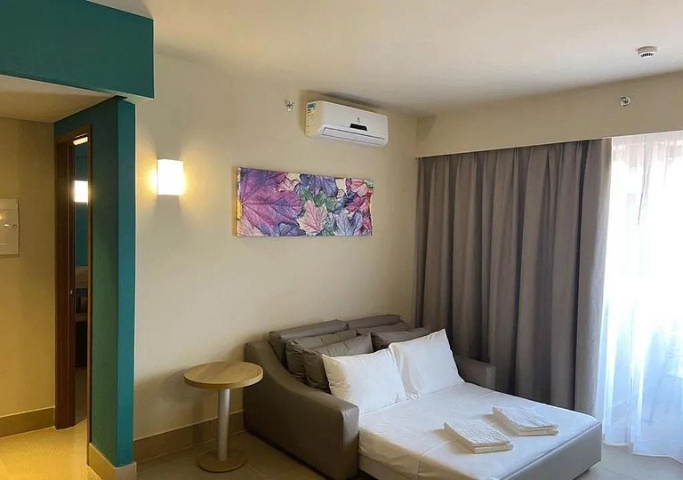 Espaçosa Suíte Familiar no Solar das Águas Park Resort