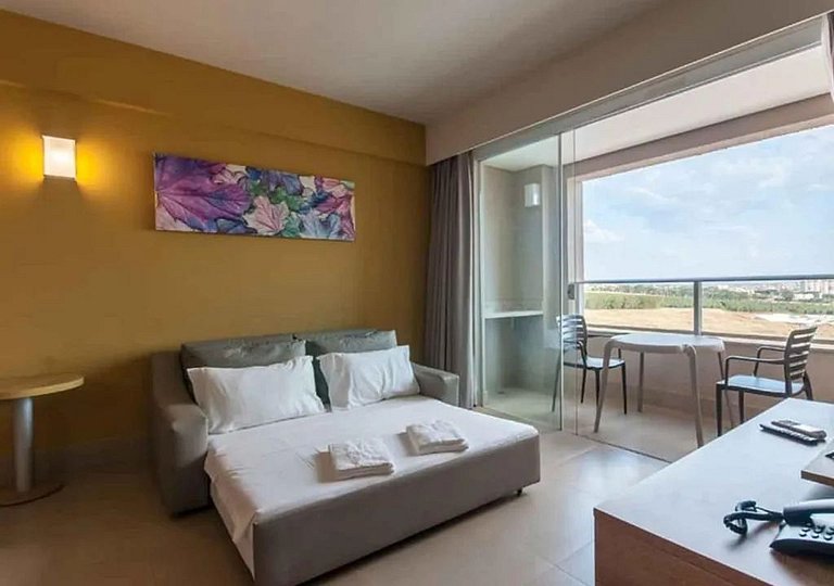 Aconchegante Suíte no Solar das Águas Park Resort