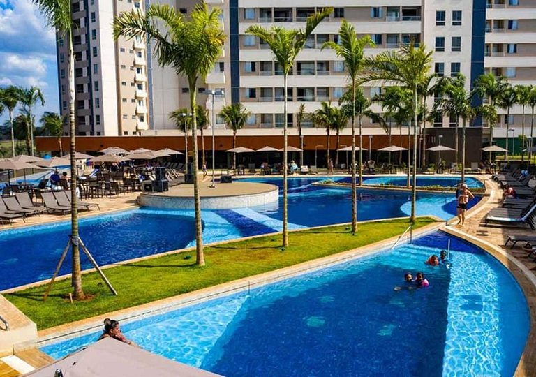Aconchegante Suíte no Solar das Águas Park Resort